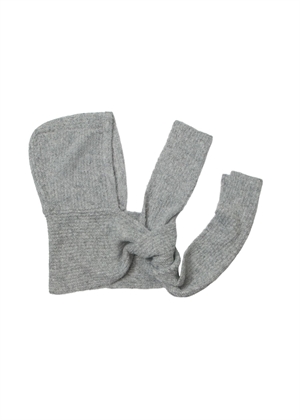 Milu scarf knit balaclava Light Grey Melange Object 